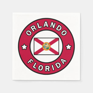 Orlando Florida Napkin