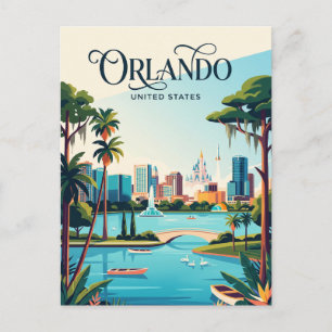 Orlando Florida Postcard
