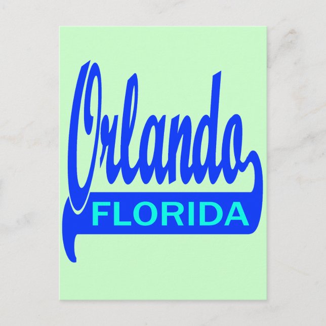 Orlando, Florida Postcard (Front)