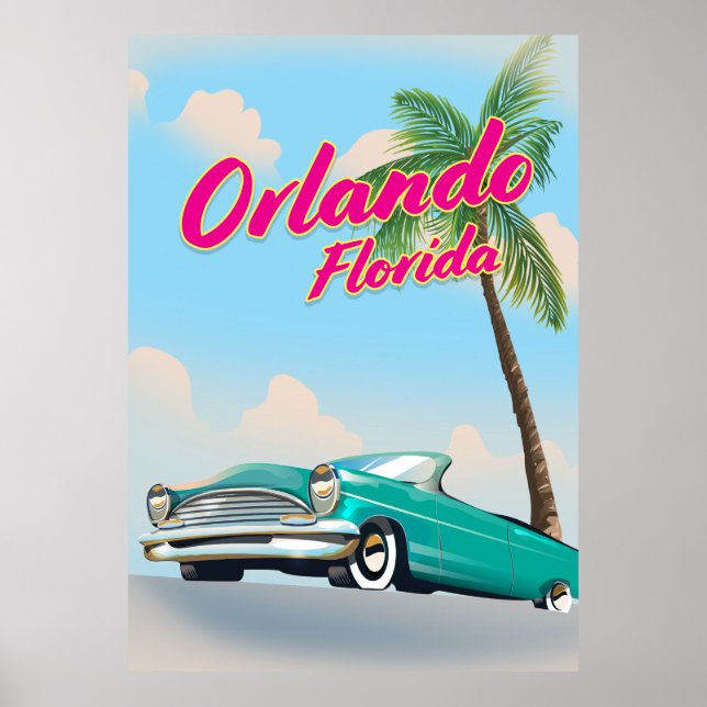 Orlando Florida Poster (Front)