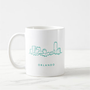 Orlando Florida Skyline Coffee Mug