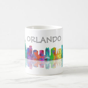 ORLANDO, FLORIDA SKYLINE - Drinking Mug
