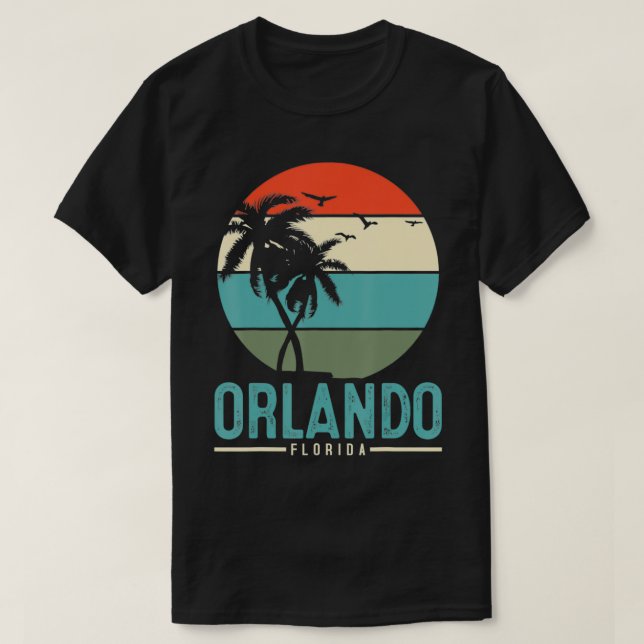 Orlando Florida  T-Shirt (Design Front)