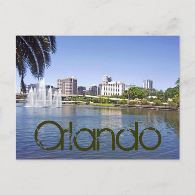 Orlando, Florida, U.S.A. Postcard (Front)