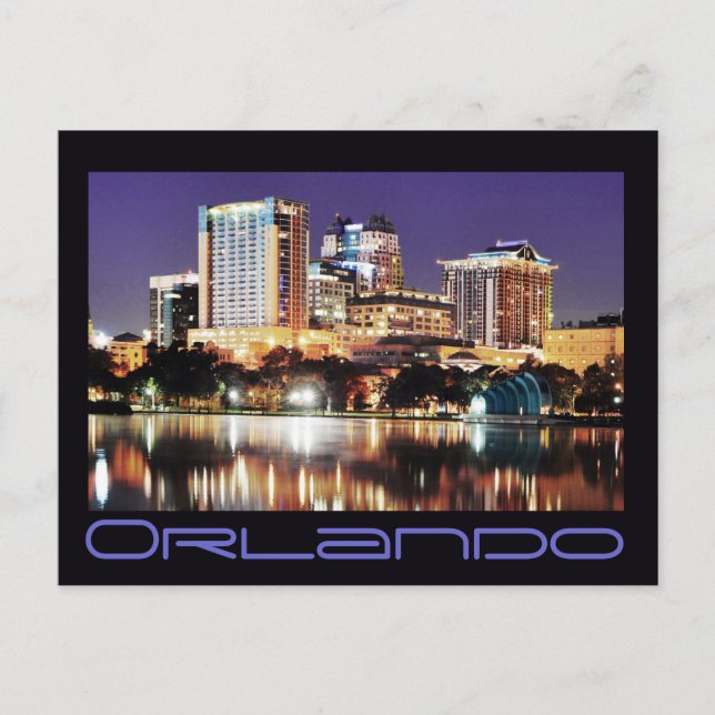 Orlando, Florida, U.S.A. Postcard (Front)