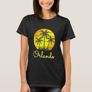 Orlando Florida Vacation Family Beach Trip Palm Tr T-Shirt