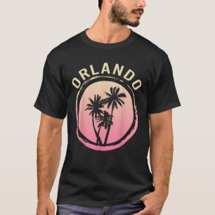 Orlando Florida Vacation Tourist Souvenir USA Stat T-Shirt