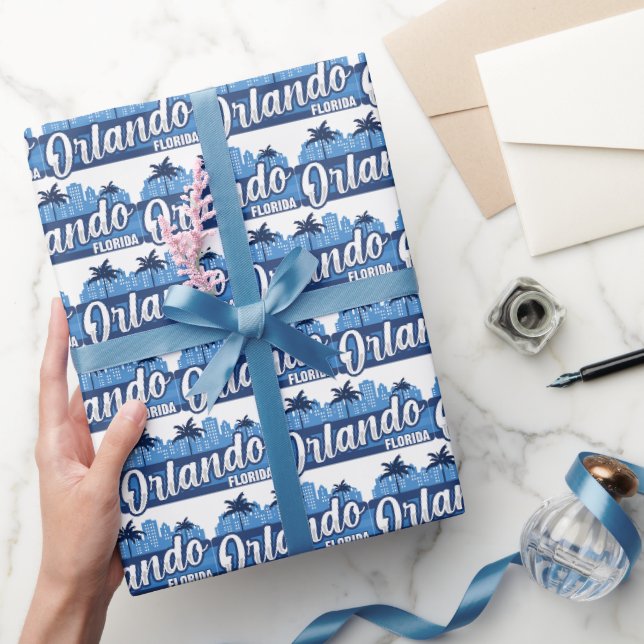 Orlando Florida Wrapping Paper (Gifting)