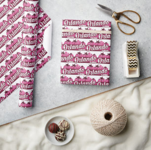 Orlando Florida Wrapping Paper