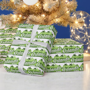 Orlando Florida Wrapping Paper