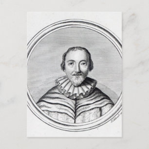 Orlando Gibbons, engraved by J. Caldwall Postcard