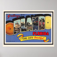 Orlando Greeting 20x28