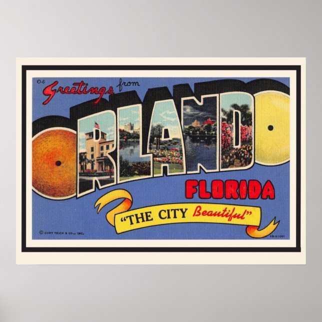Orlando Greeting 20x28 Poster (Front)