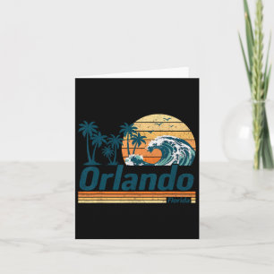 Orlando Group Matching Family Vacation Summer Card