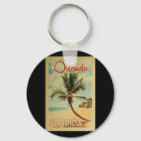 Orlando Palm Tree Vintage Travel