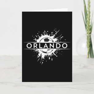 Orlando Soccer Fan Stadium Support Show Your Pride Card