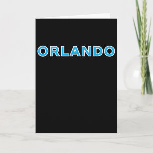 Orlando Soccer Fan Support Stadium Show Your Pride Card