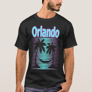Orlando Travel Retro Beach Vacation Souvenir T-Shirt