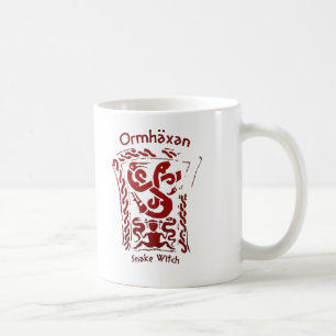 Ormhäxan Snake Witch Rune Coffee Mug