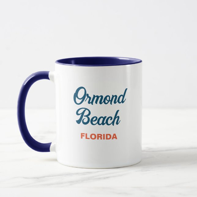 Ormond Beach Florida Coffee Mug (Left)