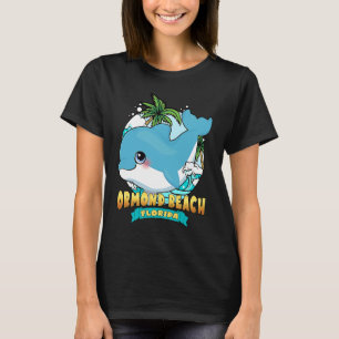 ORMOND BEACH FLORIDA Cute Baby Dolphin Souvenir T-Shirt
