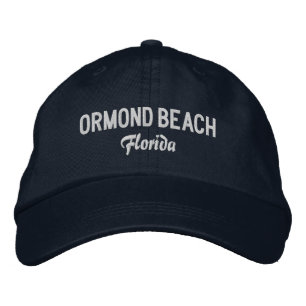 Ormond Beach Florida Embroidered Baseball Hat