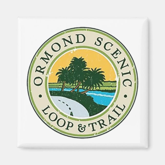Ormond Scenic Loop and Trail Magnet (Front)