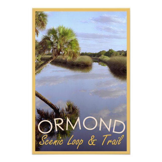 Ormond Scenic Loop and Trail Poster (Front)