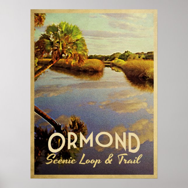 Ormond Scenic Loop Poster (Front)