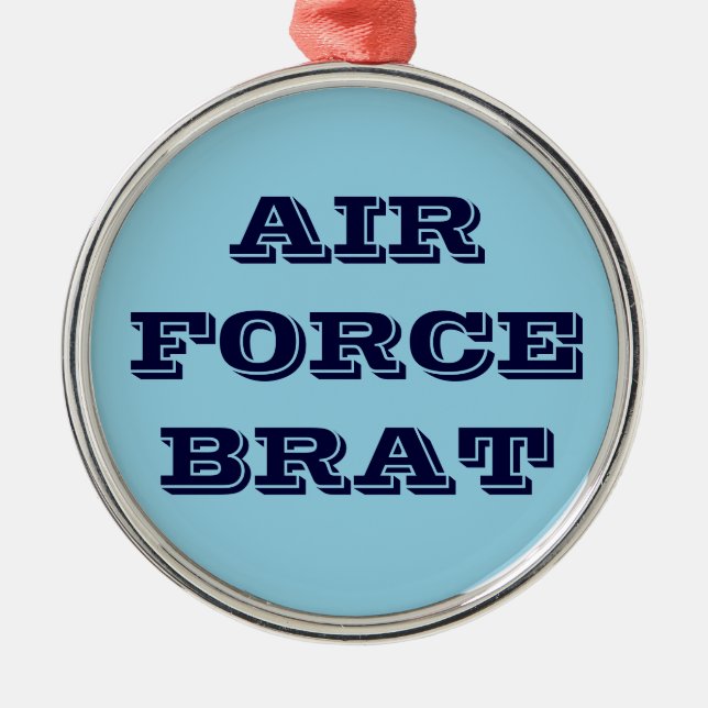 Ornament Air Force Brat (Front)