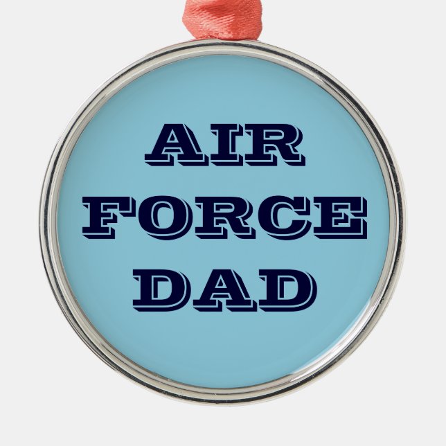 Ornament Air Force Dad (Front)