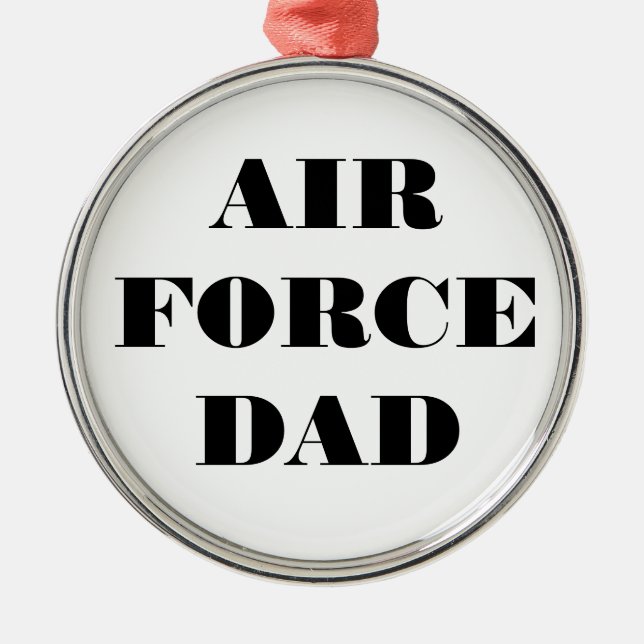 Ornament Air Force Dad (Front)