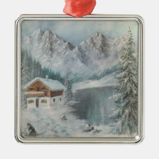 Ornament Ann Hayes Painting Bavarian Snow Dream