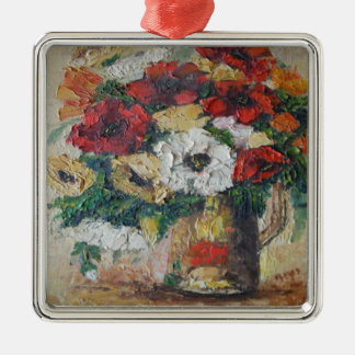 Ornament Ann Hayes Painting Flower Mix Delight