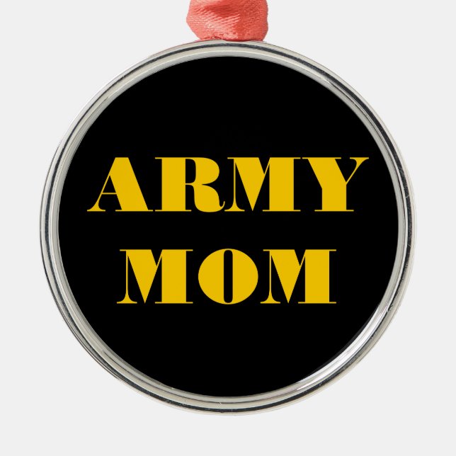 Ornament Army Mum (Front)