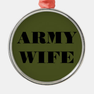 Ornament Army Wife