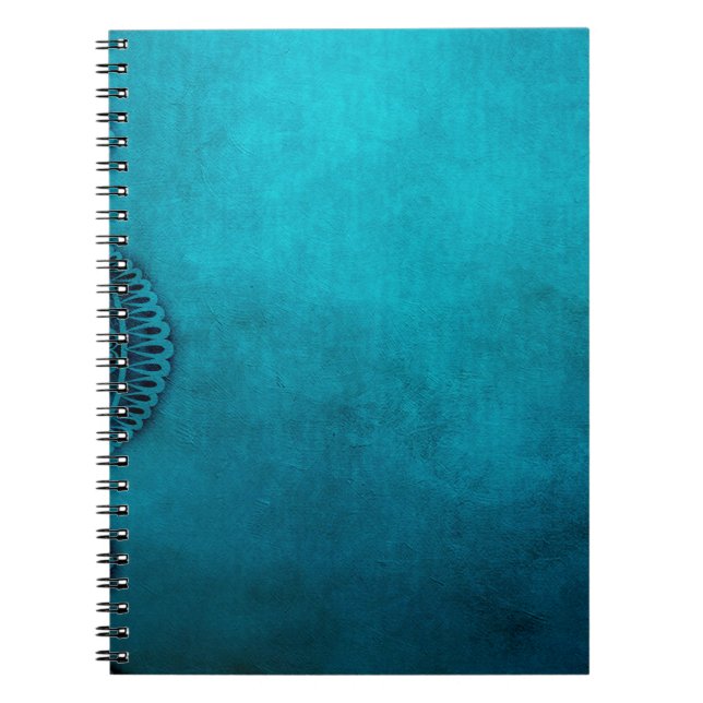 Ornament background image template notebook (Front)