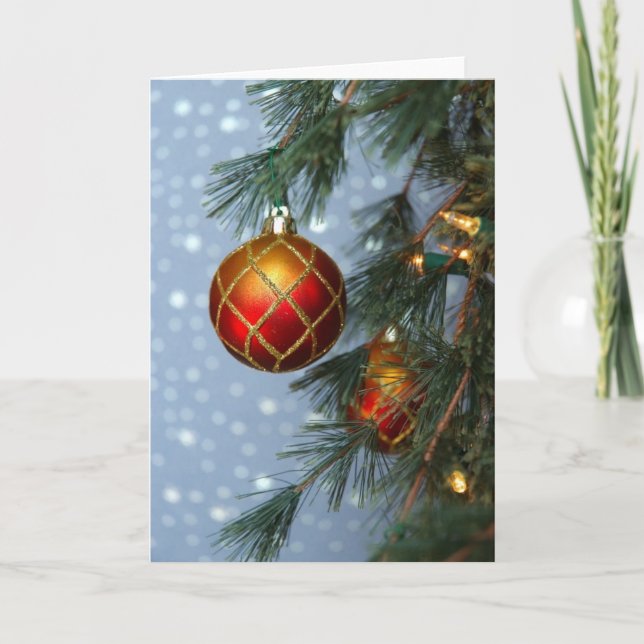 Ornament card (Front)