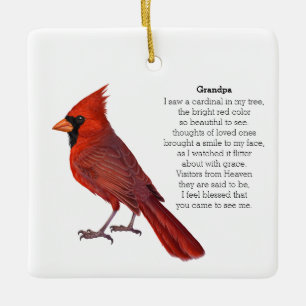 Ornament Cardinal Personalised