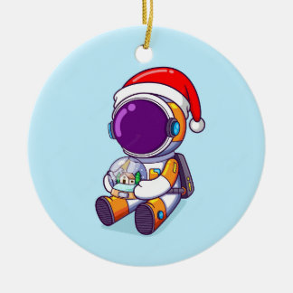ornament christmas astronaut
