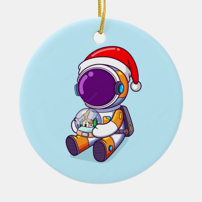 ornament christmas astronaut (Front)