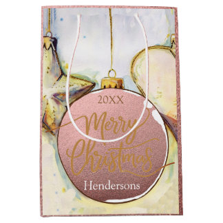 Ornament Christmas Medium Gift Bag