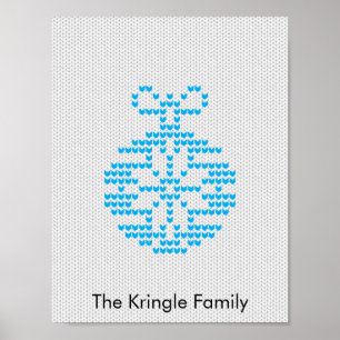 Ornament Christmas Sweater Poster