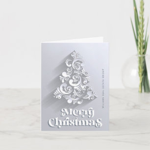 Ornament Christmas Tree Corporate Greeting Holiday Card