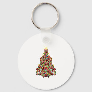 Ornament Christmas Tree Key Ring