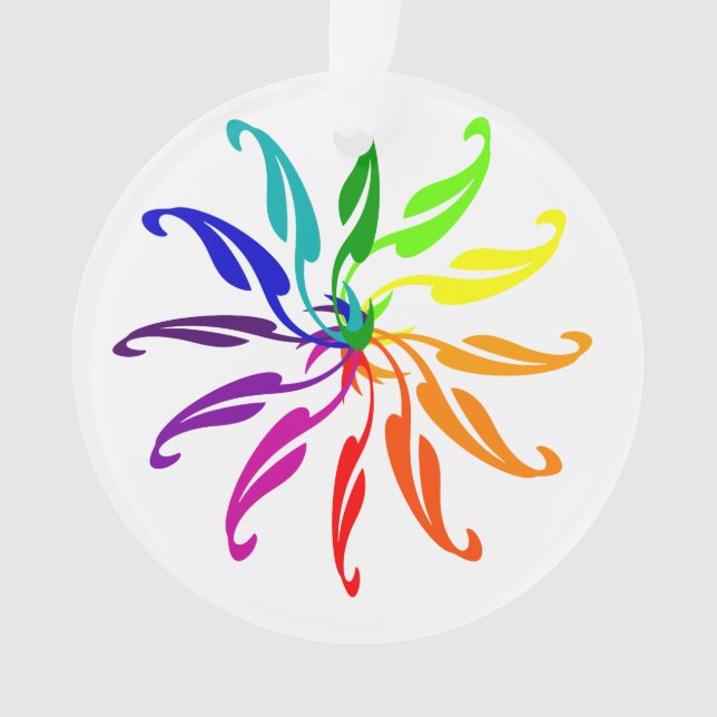 Ornament - Colour Wheel Leaves (Front)