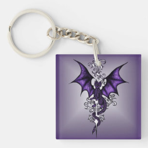 Ornament Dragon Key Ring