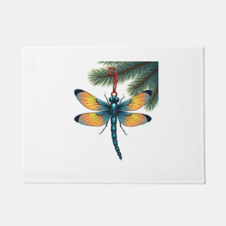 Ornament Dragonfly Doormat