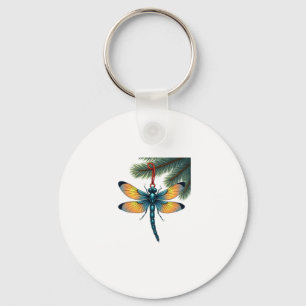 Ornament Dragonfly Key Ring
