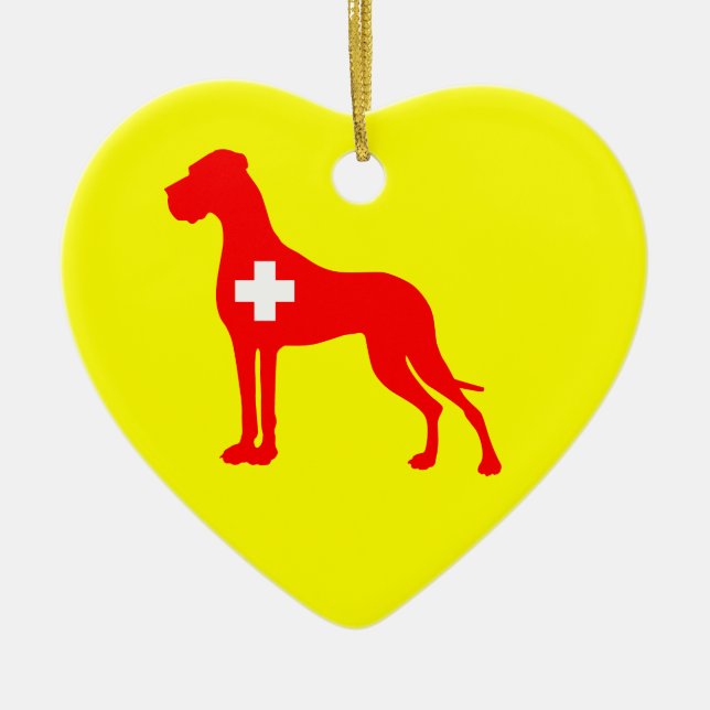 Ornament Great Dane (Front)